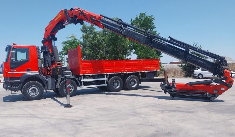 
								IVECO 440 8×4 PALFINGER PK 85002 + JIB									