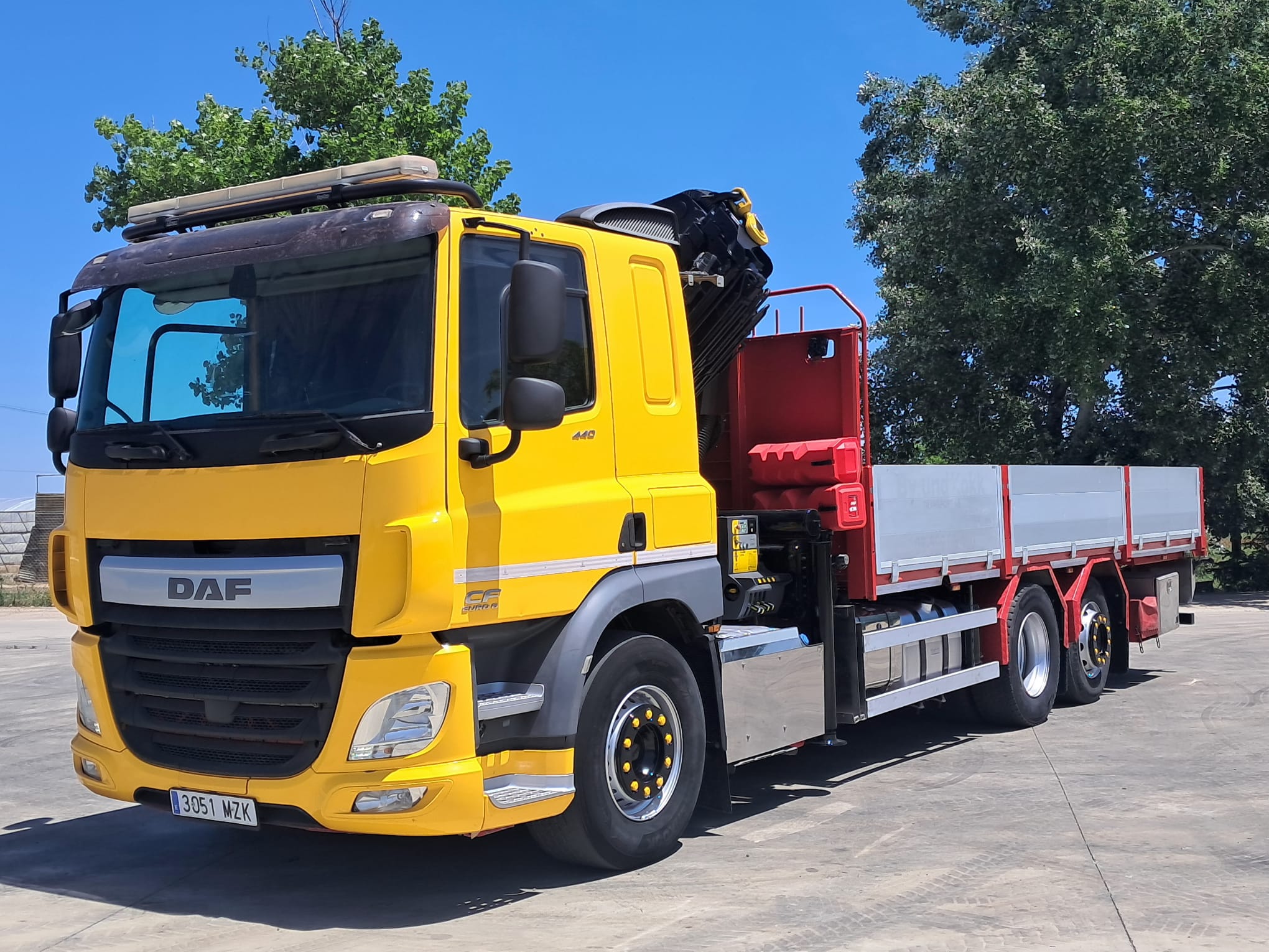 DAF 440 6×2 PALFINGER PK 26002