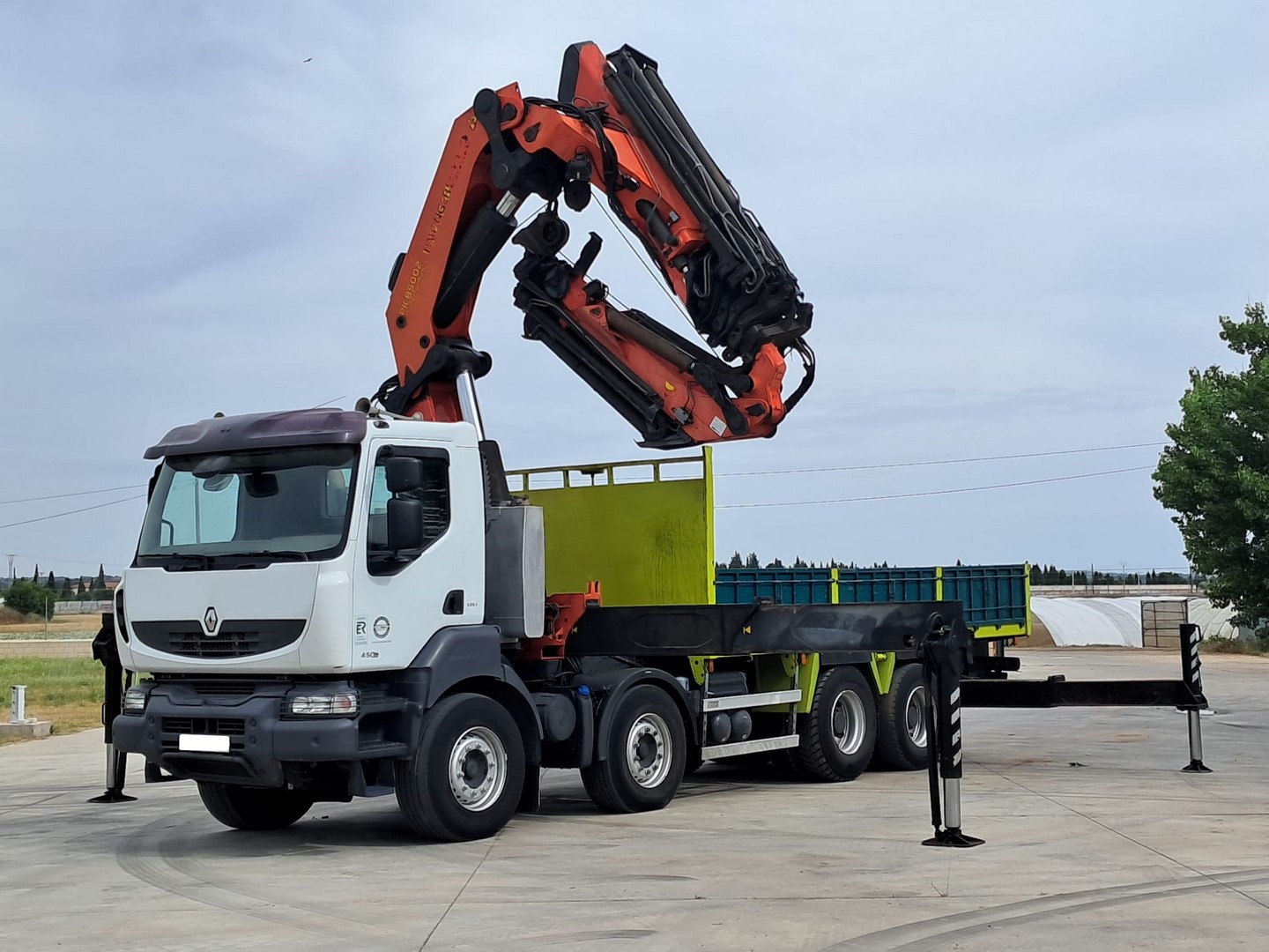 RENAULT 450 DXI PALFINGER PK 85002 + JIB