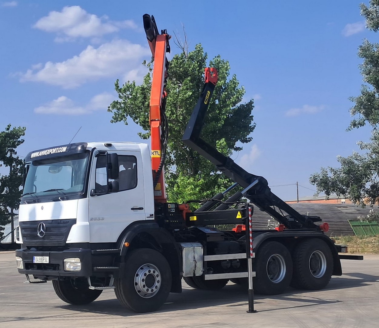 MERCEDES BENZ 2633 PALFINGER PK 10501 6×4