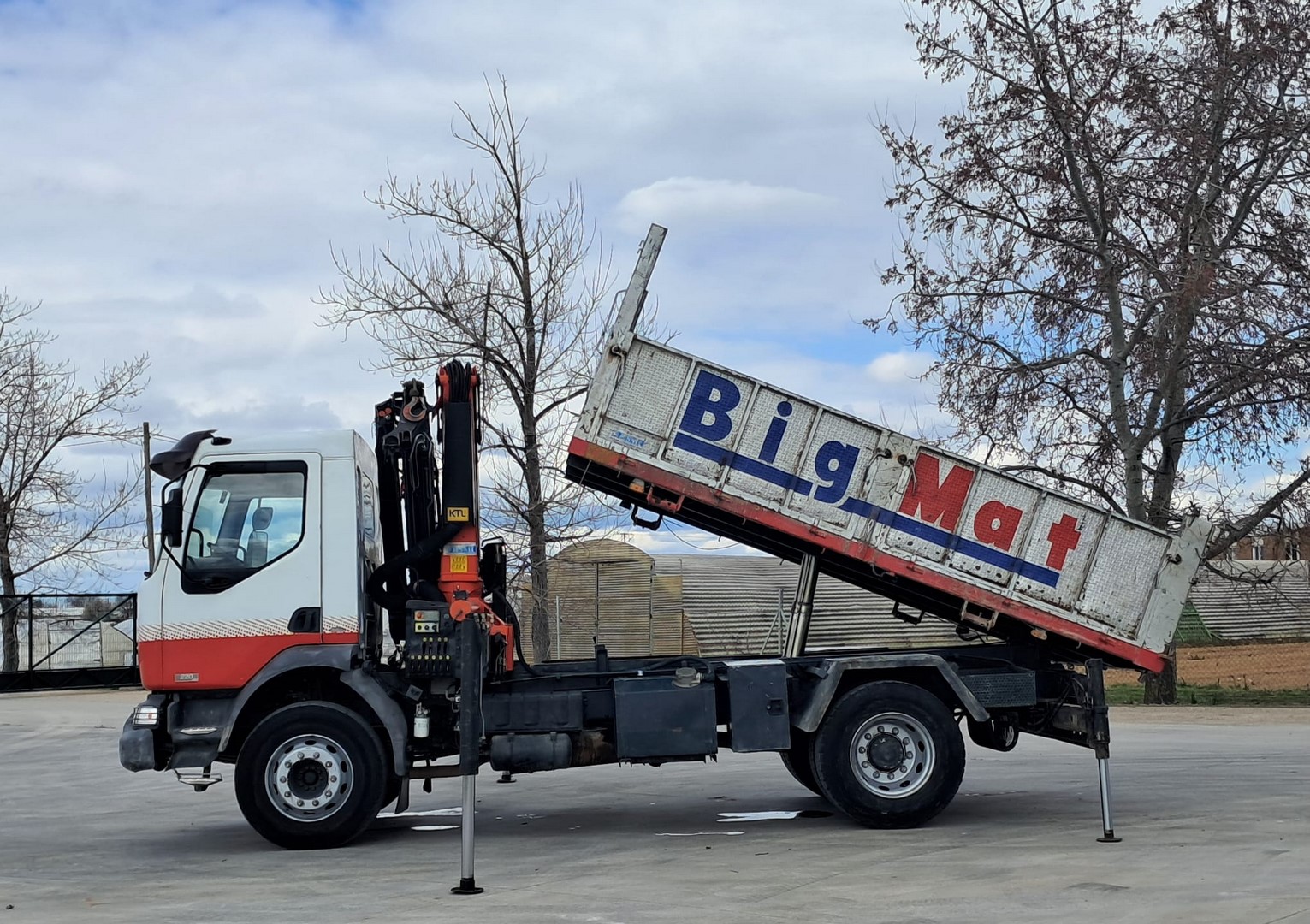 RENAULT 220 PALFINGER PK 16502 4×2