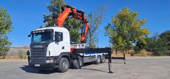 SCANIA 380 PALFINGER PK 85002 + JIB