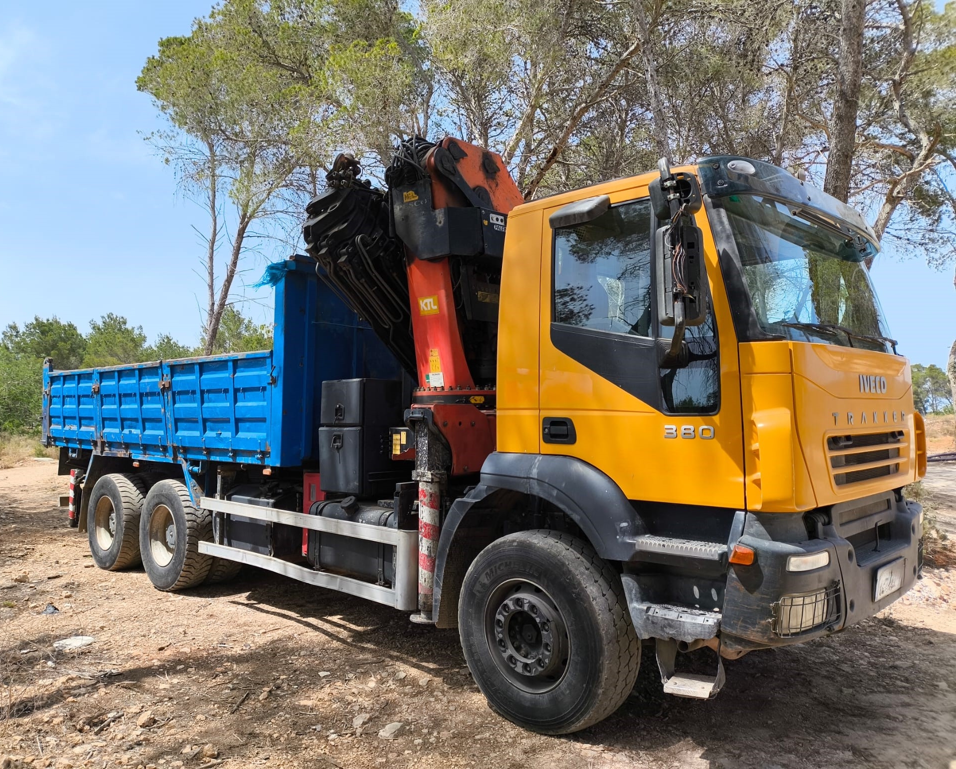 IVECO 380 PALFINGER PK 44002 6×4