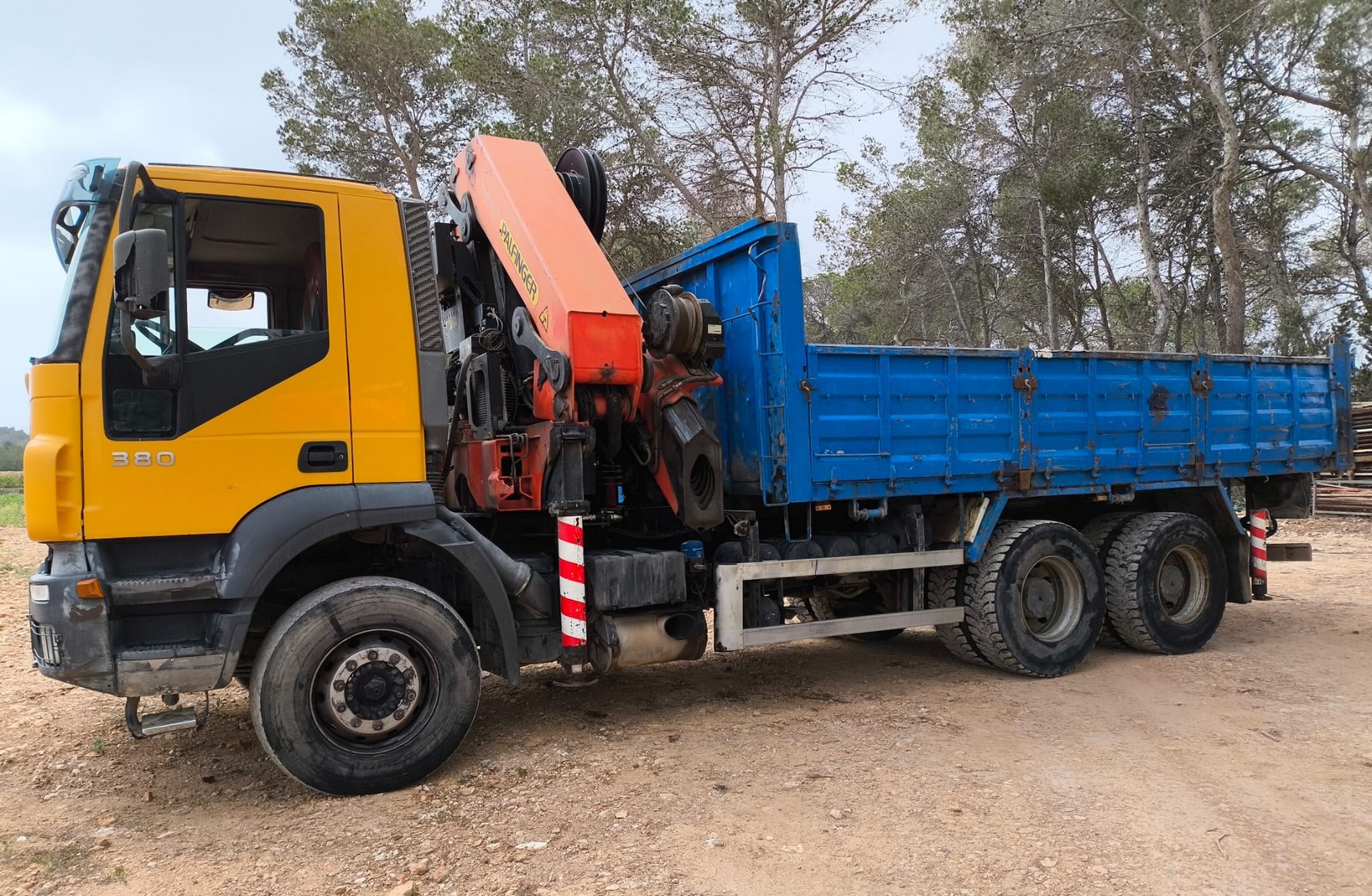 IVECO 380 PALFINGER PK 44002 6×4