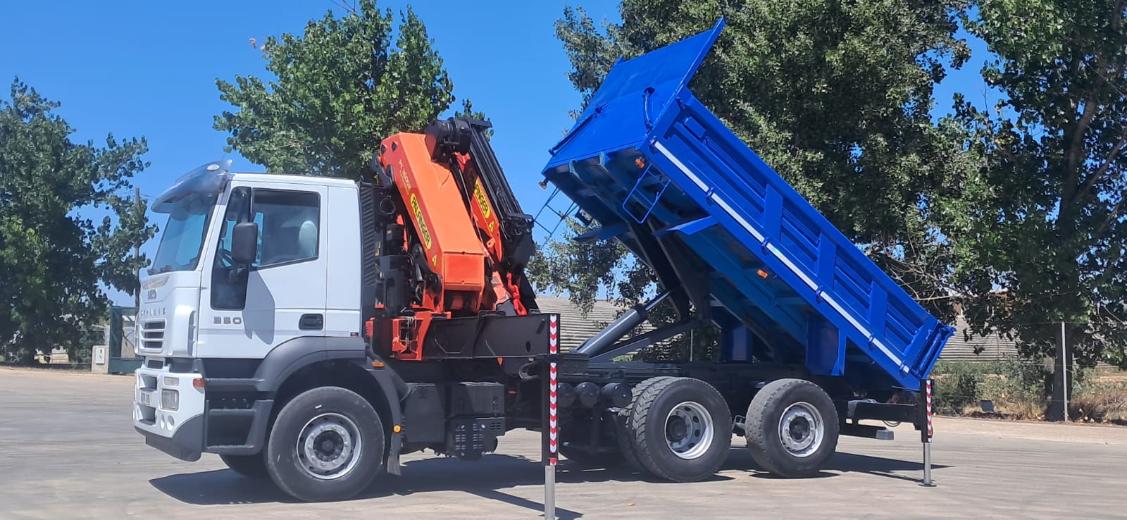 IVECO 350 6X4 PALFINGER PK 36002 AÑO 2004