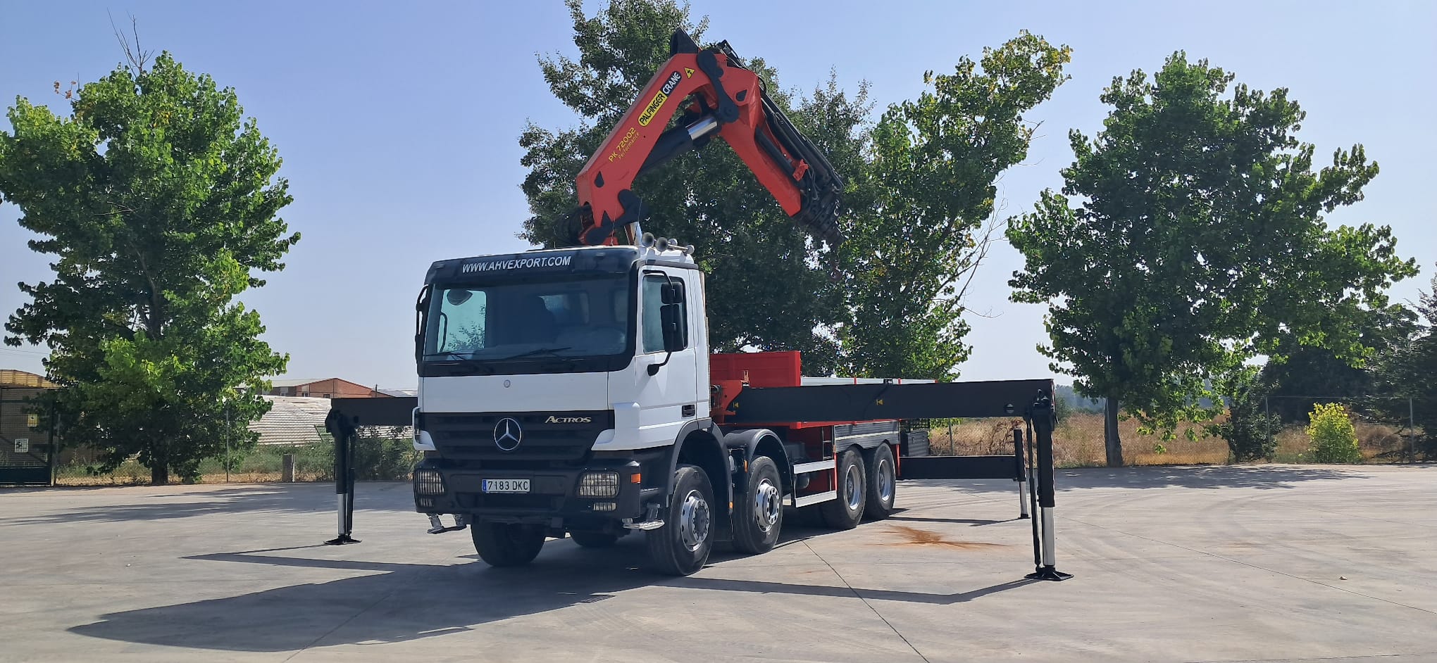 MERCEDES BENZ 4146 PALFINGER PK 72002 8×6
