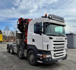 
										SCANIA 480 PALFINGER PK 85002 + JIB  8×4									
