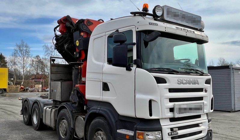 
								SCANIA 480 PALFINGER PK 85002 + JIB  8×4									