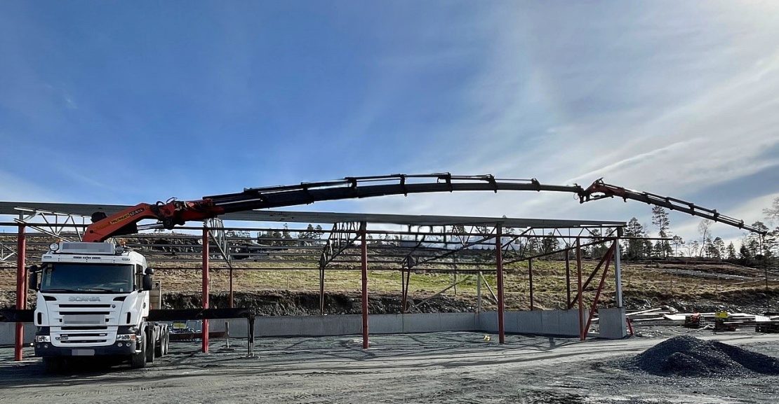 SCANIA 480 PALFINGER PK 85002 + JIB  8×4