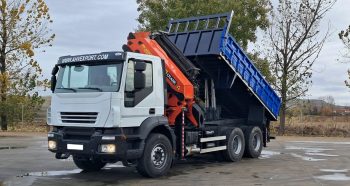 IVECO 380 PALFINGER PK 44002 + JIB 6×4