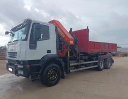 IVECO 350 PALFINGER PK 36002 6X4 GANCHO PORTACONTENEDOR