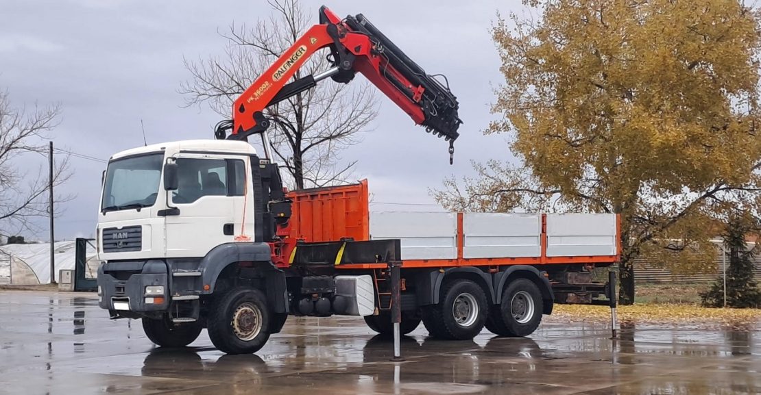 MAN 410 Palfinger PK 36002 6×6
