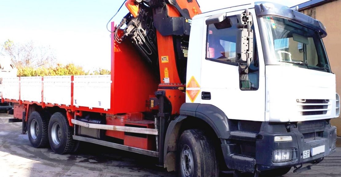 IVECO 380 PALFINGER PK 44002 + JIB 6×4