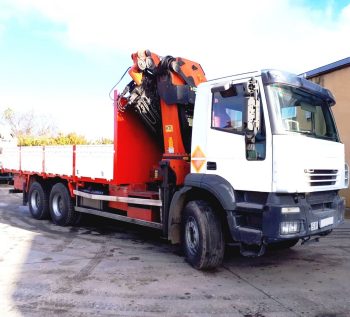 IVECO 380 PALFINGER PK 44002 + JIB 6×4