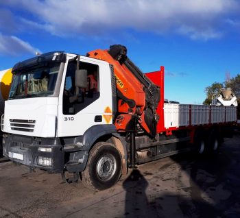 IVECO 380 PALFINGER PK 44002 + JIB 6×4