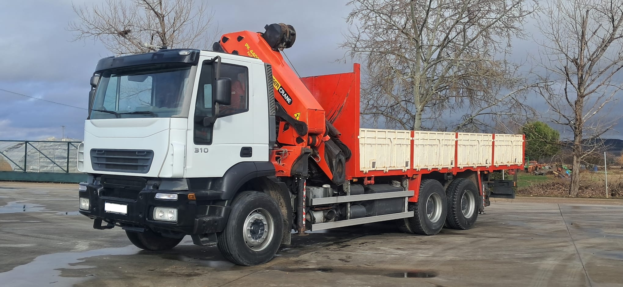 IVECO 380 PALFINGER PK 44002 + JIB 6×4