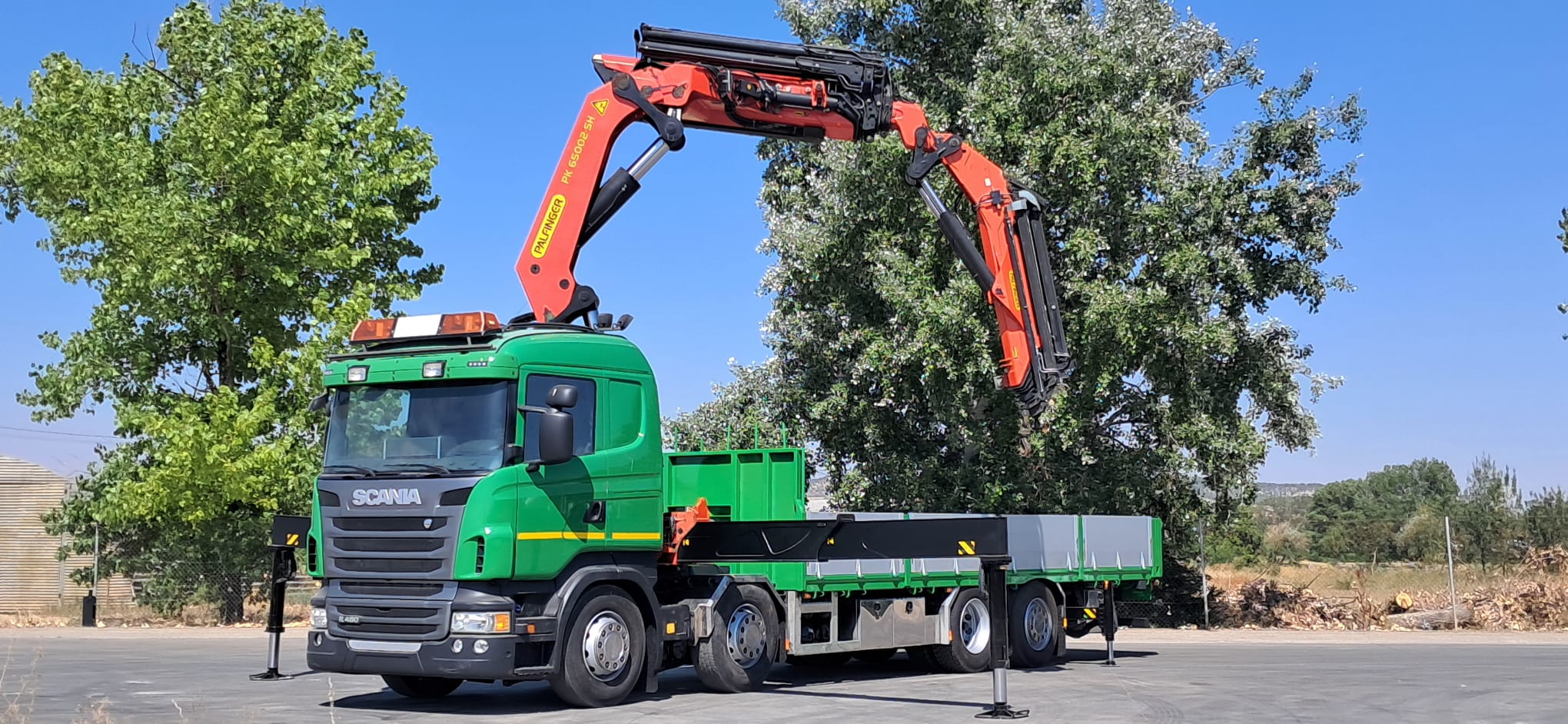 SCANIA 480 PALFINGER PK 65002 + JIB