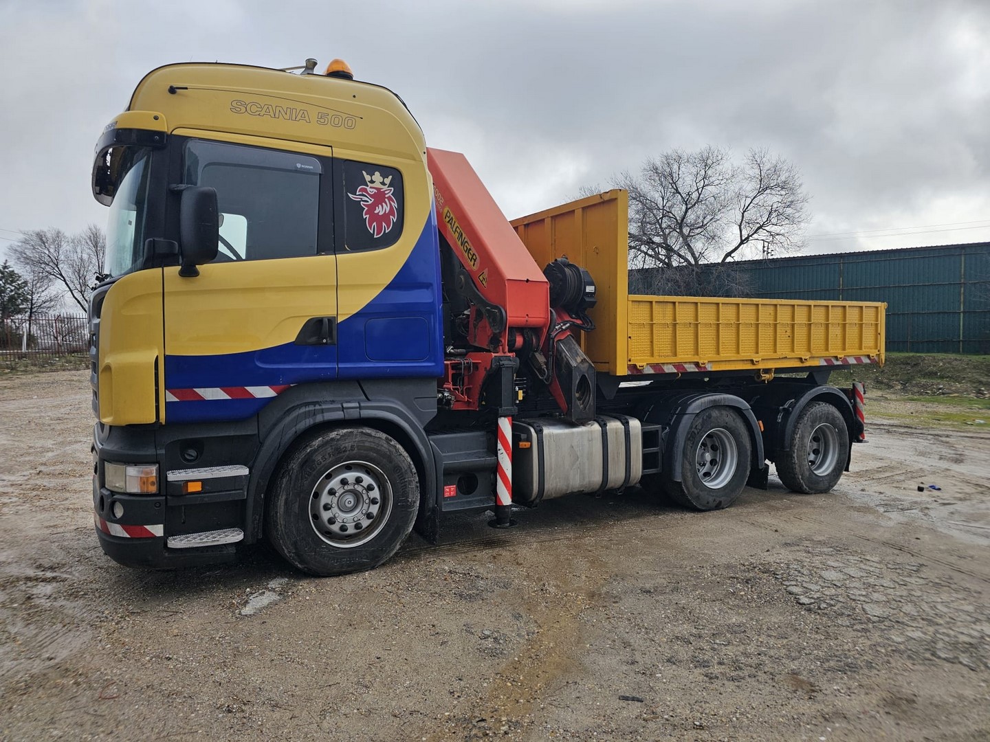 SCANIA 500 V8 PALFINGER PK 44002 6X2