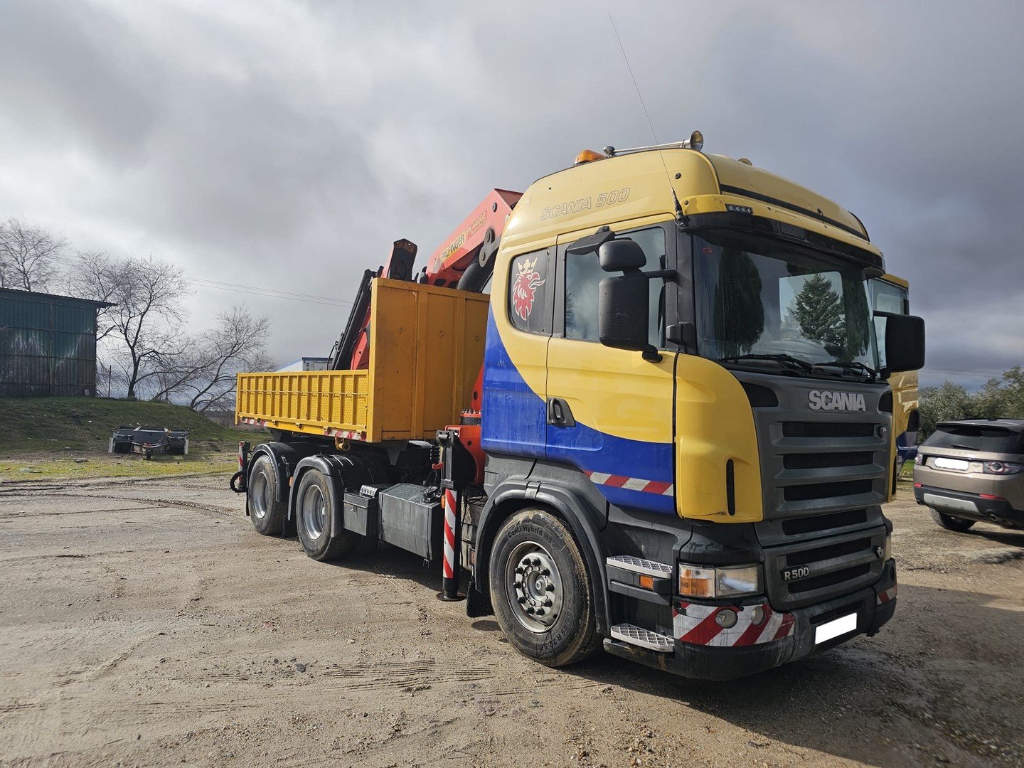SCANIA 500 V8 PALFINGER PK 44002 6X2