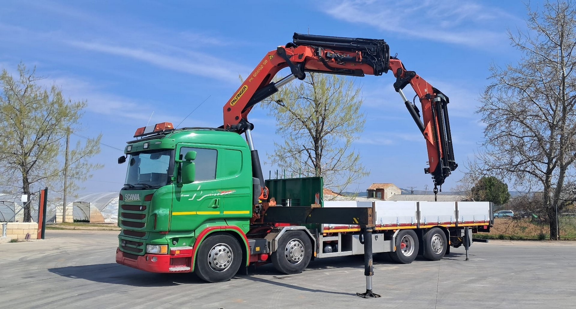SCANIA 480 PALFINGER PK 65002 + JIB