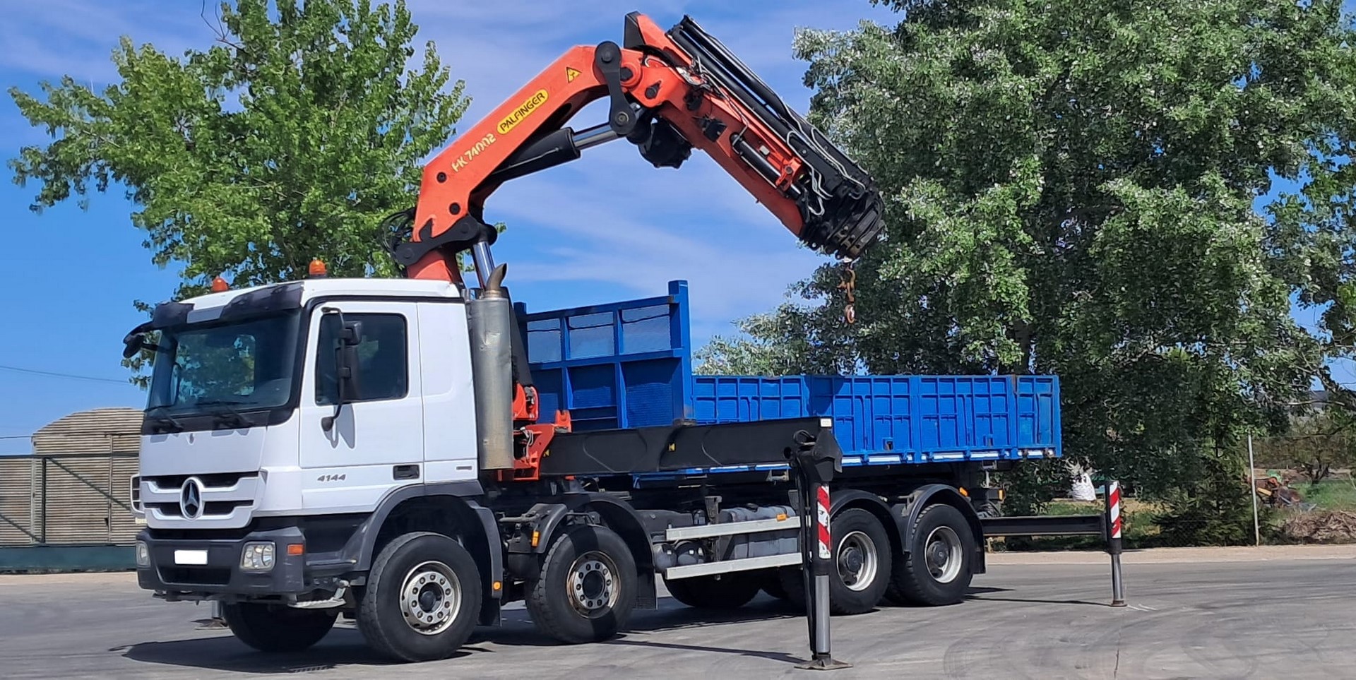 MERCEDES BENZ 4144 PALFINGER 74002