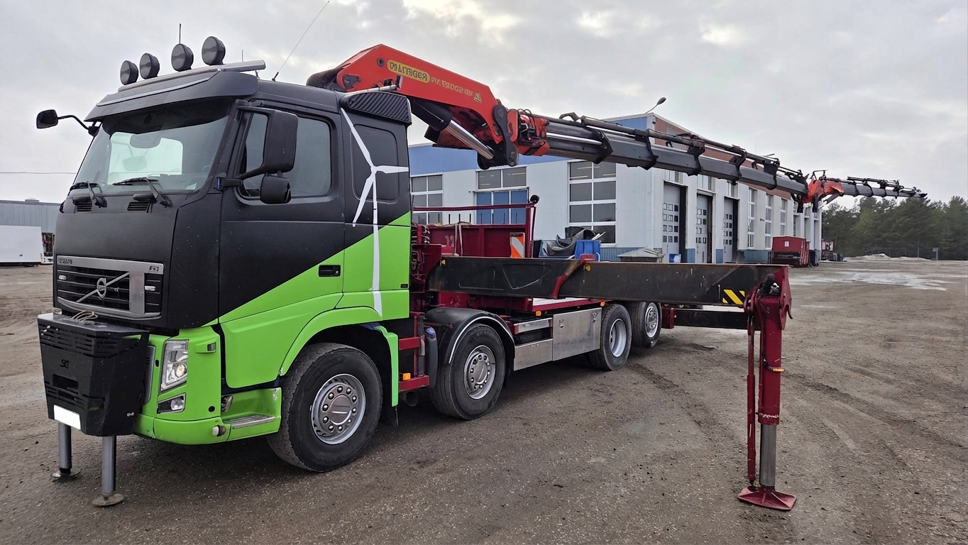 VOLVO 420 PK 92002 + JIB