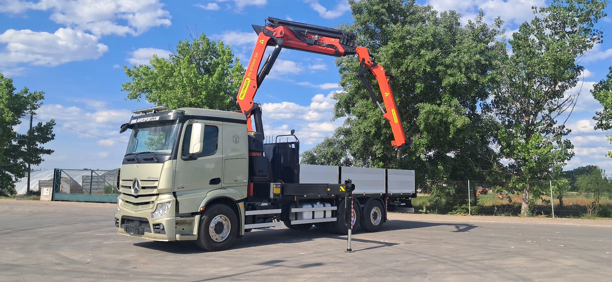 MERCEDES BENZ 2542 PALFINGER 27002 + JIB 6X2