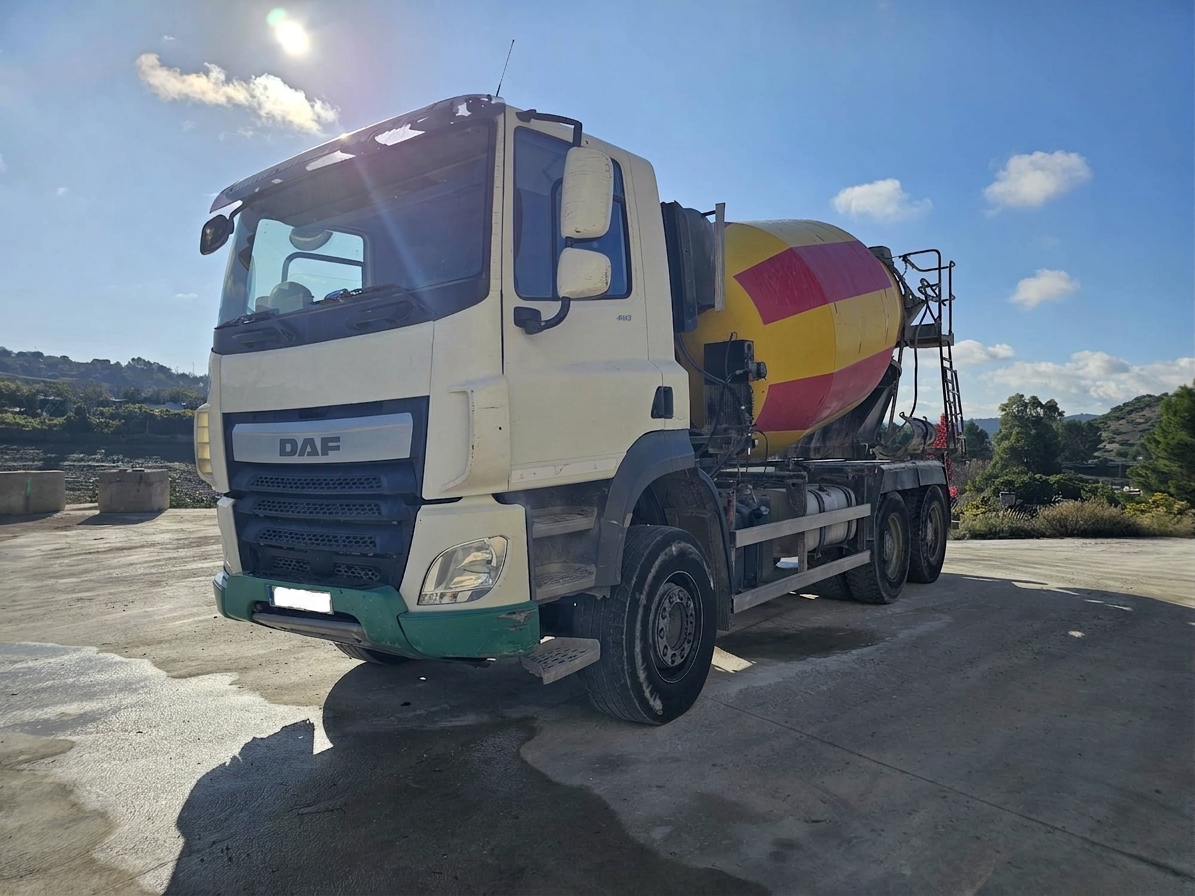 HORM. DAF 420 AÑO 2017 FRUMECAR 8m3 6X4