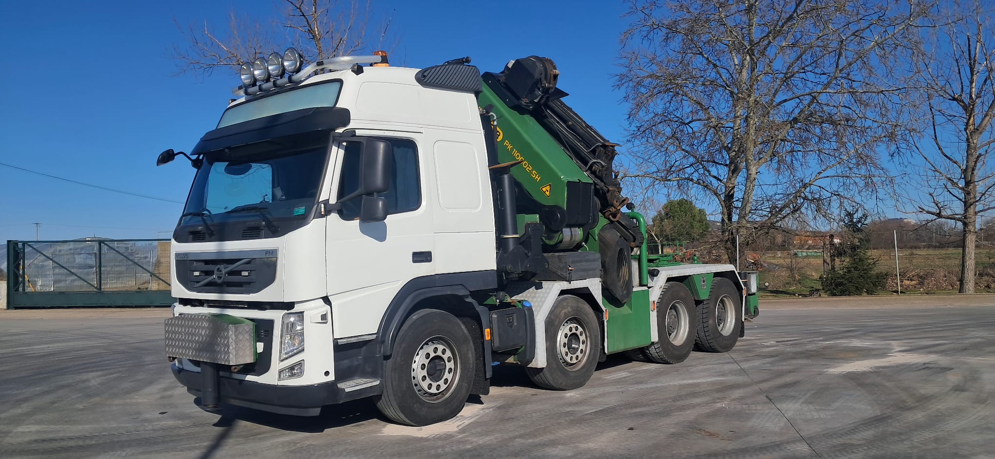 VOLVO 500 PALFINGER PK 110002 + JIB 8X4