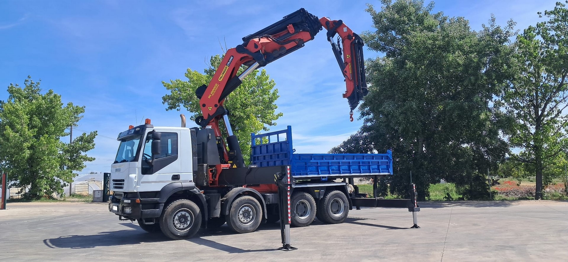 IVECO 440 PALFINGER PK 100002 + JIB
