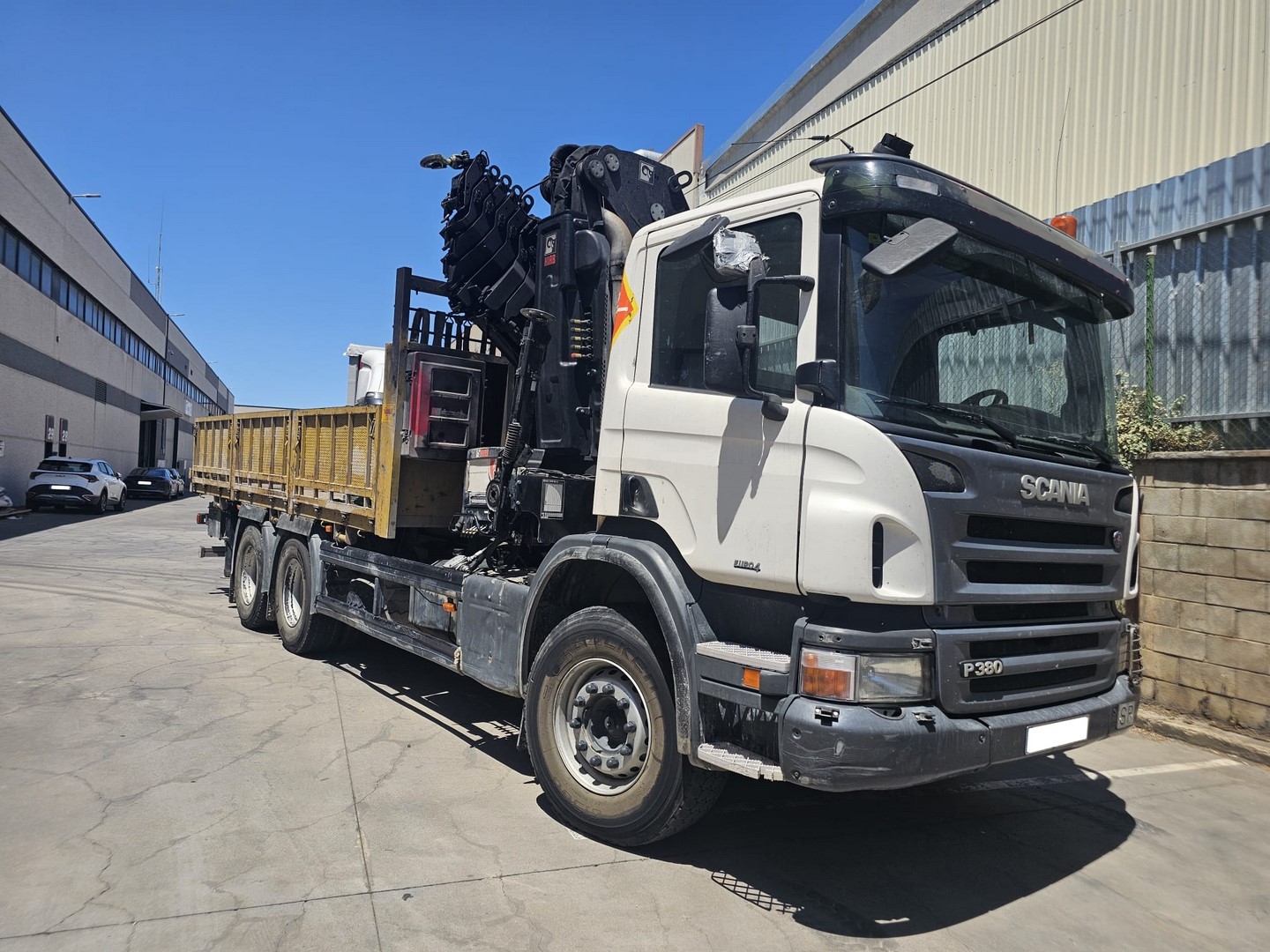 SCANIA P 380 HIAB 408 6×4