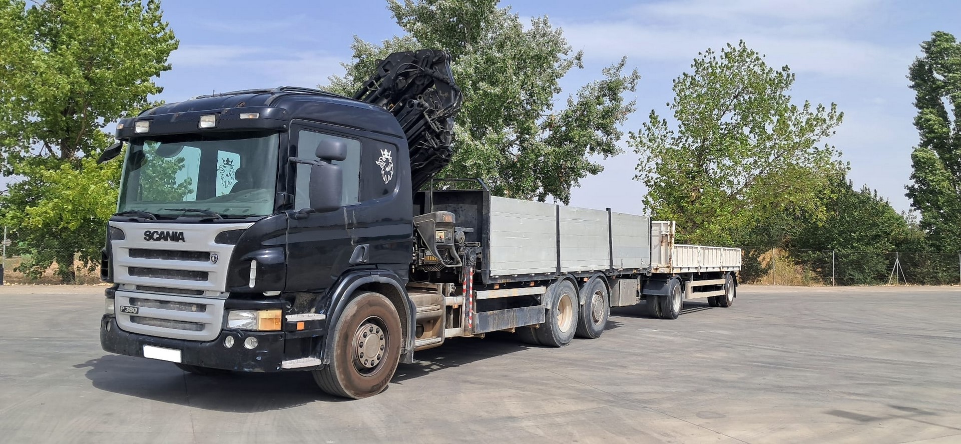 SCANIA 420 6X2 HIAB 288+JIB