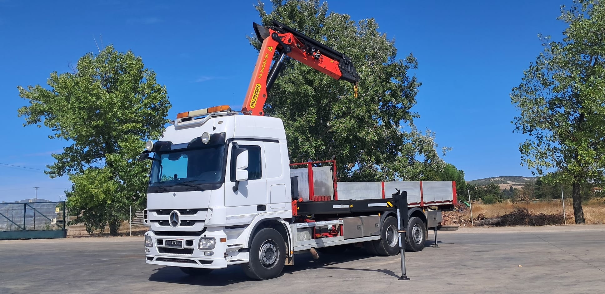 MERCEDES BENZ 2548 PALFINGER PK 34002 6×2