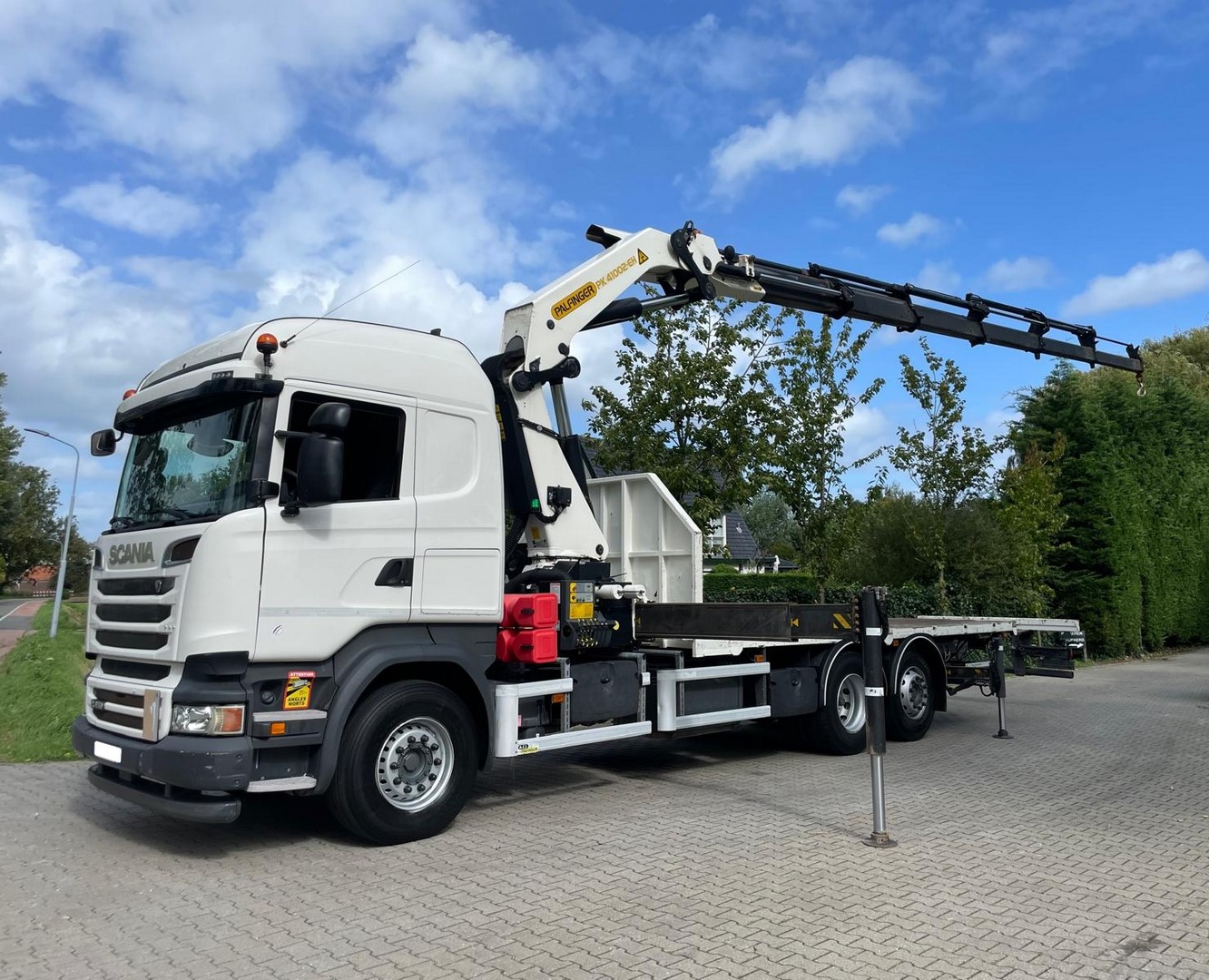 SCANIA 450 PALFINGER 41002 6×2