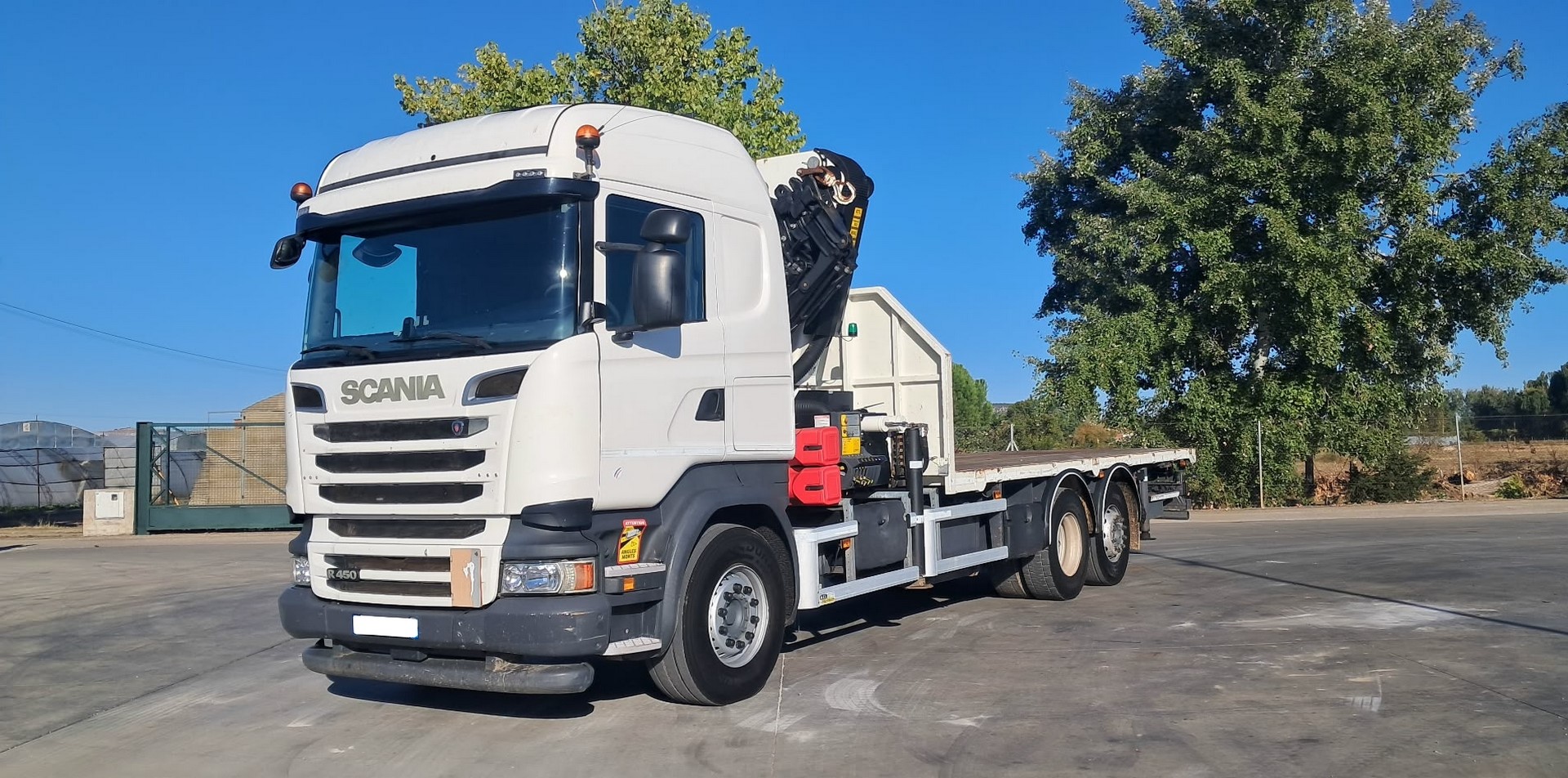 SCANIA 450 PALFINGER 41002 6×2