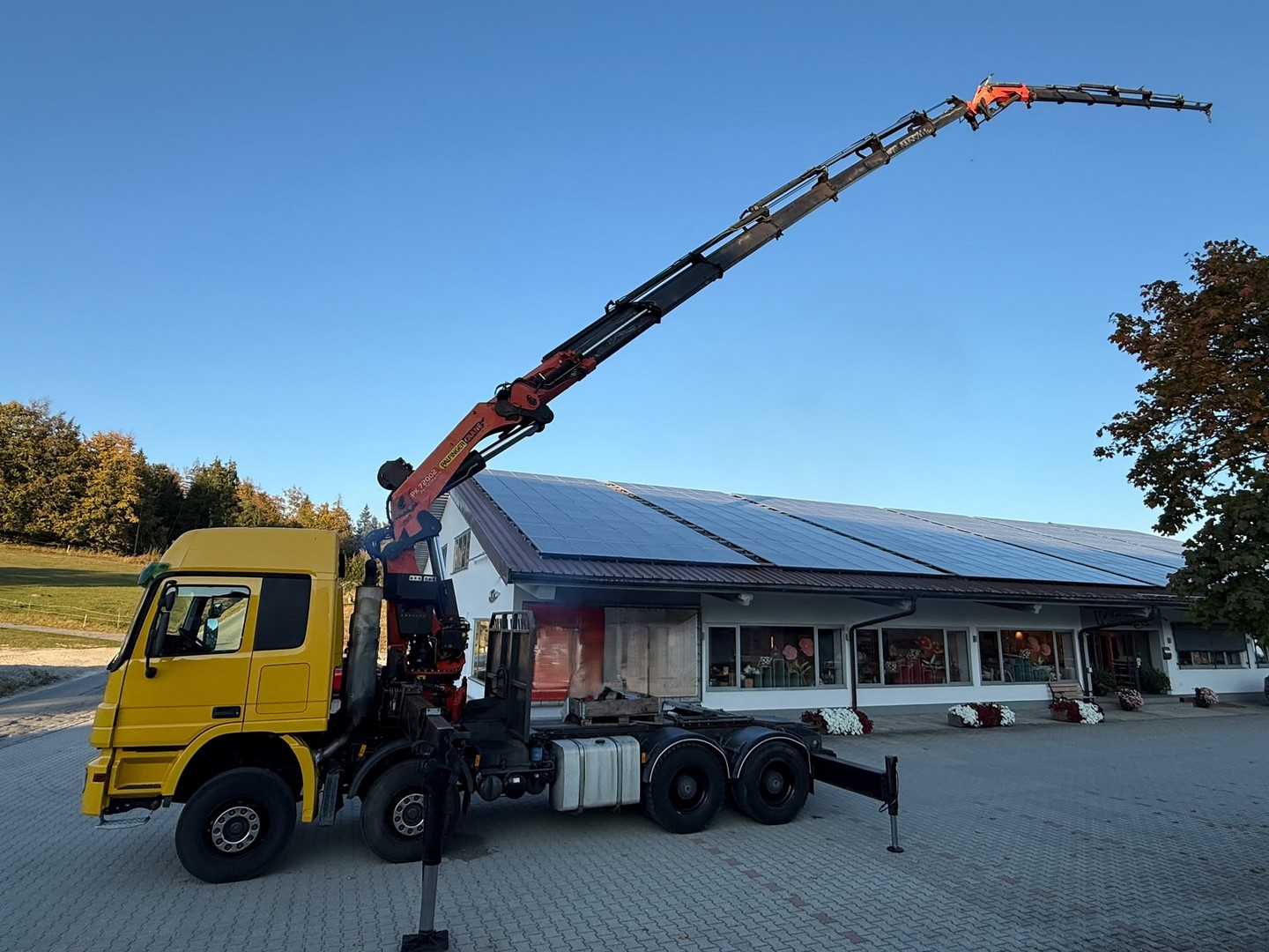 MERCEDES BENZ 4146 PALFINGER PK 72002 + JIB